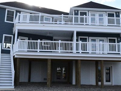 Home Elevation & 1,076 sq.ft. Renovation